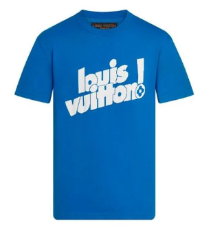 Louis Vuitton Knit Everyday Tee Blue