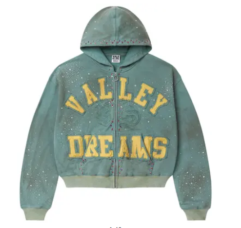 Vale Forever Bank Zip Up Dark Mint