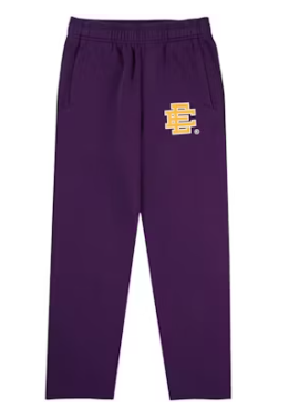 Eric Emanuel EE Basic/Core Hoodie Grape/Yellow Sweatsuit