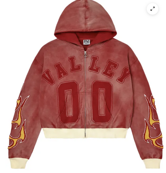 Vale Forever Chimera Zip Up Red