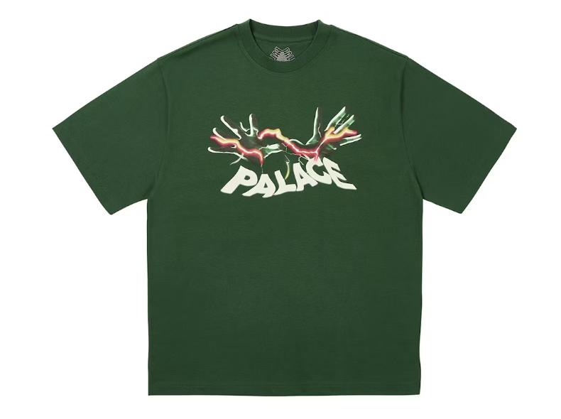 Palace Hands On T-Shirt Green