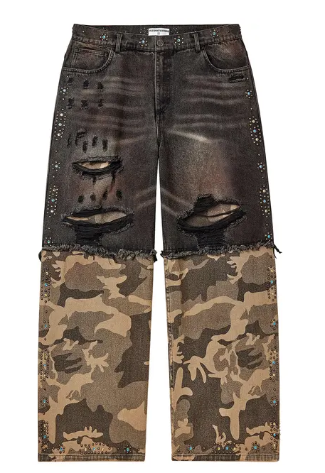 Vale Forever Armor Denim Black Tan Camo