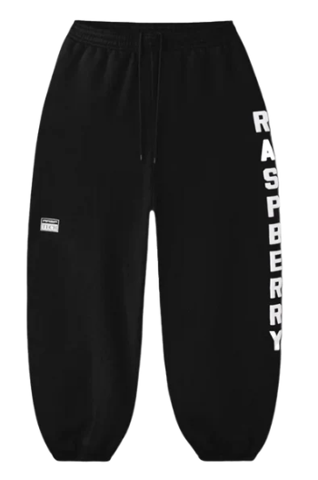 GV Gallery Raspberry Hills Black Weekday Baggy Sweatpants