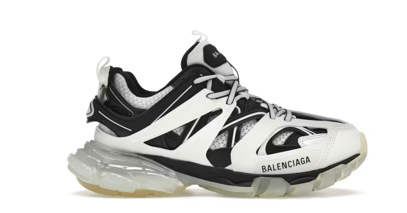 Balenciaga Track Clear Sole White/Black (Women's)