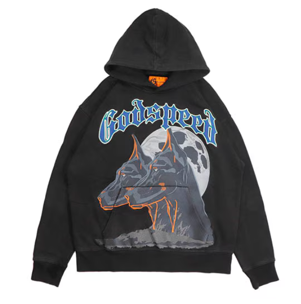 Godspeed F.T.D. Embroidered Hoodie Black