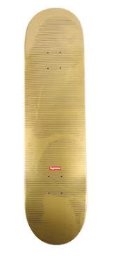 Supreme Digi Skateboard Deck Gold