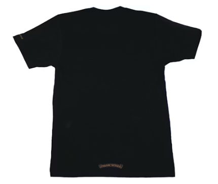 Chrome Hearts Neck Logo T-shirt Black/Brown