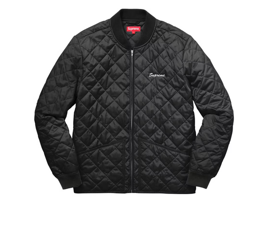 Supreme Zapata Quilted Work Jacket Black