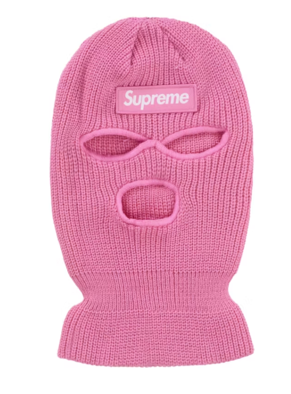 Supreme Box Logo Balaclava Pink