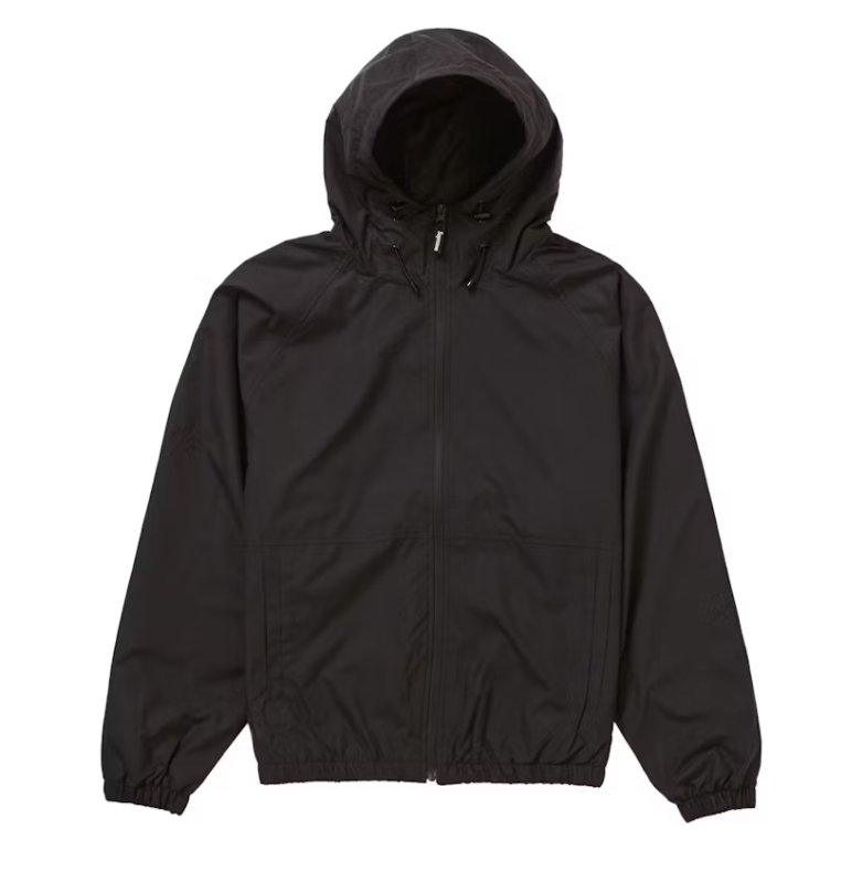 Supreme Lightweight Nylon Hooded Jacket Black