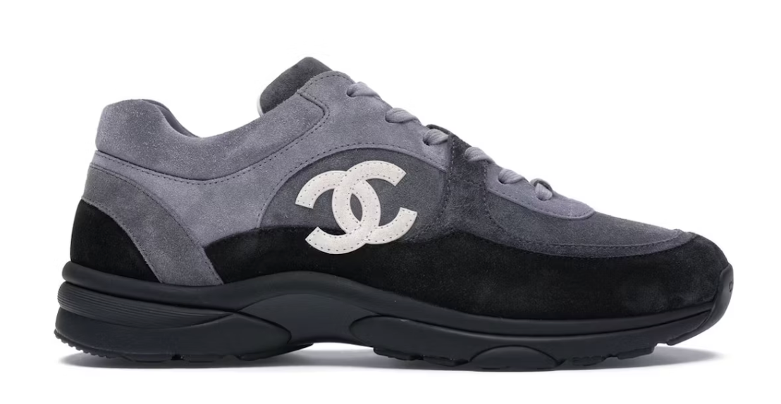 Chanel Low Top Trainer CC Grey