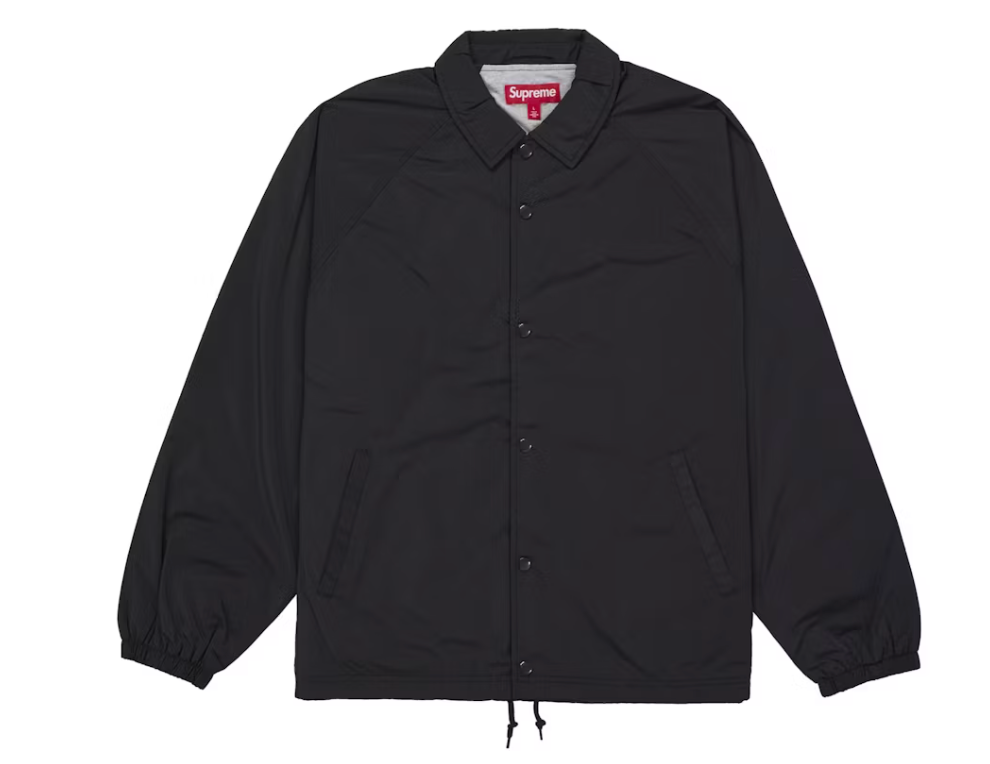 Supreme Old English Arc Coaches Jacket Black