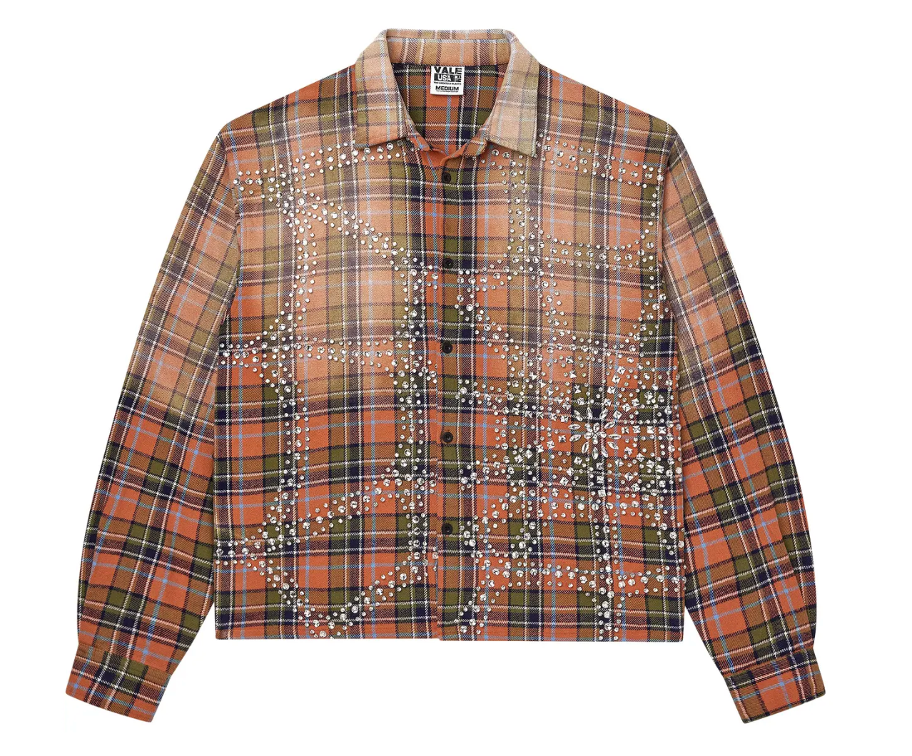 Vale Forever Pumpkin Patch Flannel Orange/Green