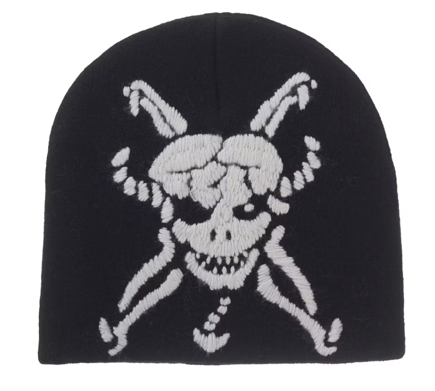 Supreme Y's by Yohji Yamamoto Skull Beanie Black