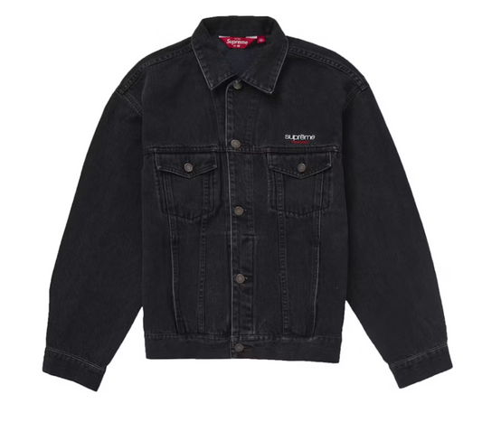 Supreme Denim Trucker Jacket (SS25) Black