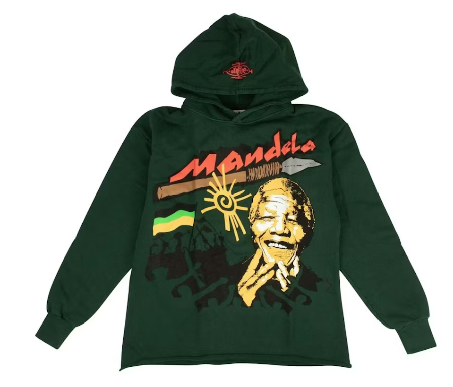 Barriers Nelson Mandela Hoodie Green
