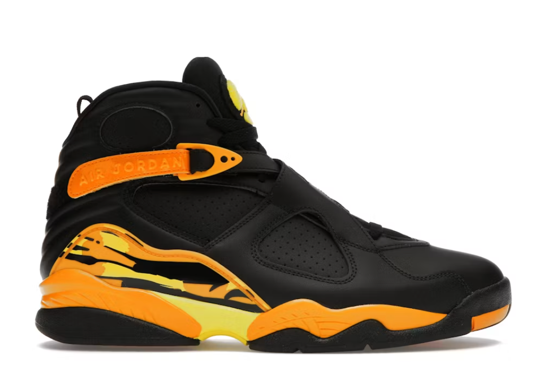 Jordan 8 Retro Taxi Yellow Black (Women's)