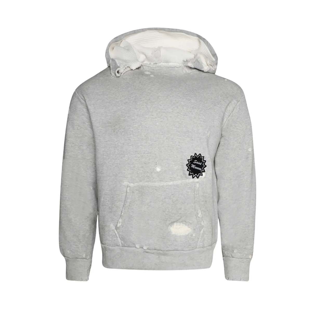 SAINT Mxxxxxx Hoodie Double Face Grey