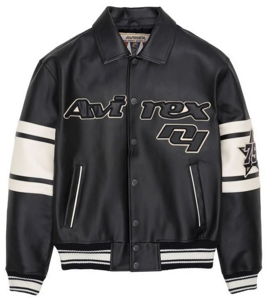 Avirex Brooklyn NYC Limited Edition City Series Leather Jacket