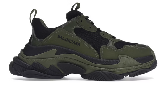 Balenciaga Triple S Dark Green Black
