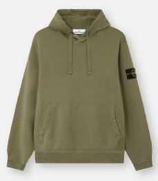 Stone Island Hoodie & Sweatpants Set Olive Green
