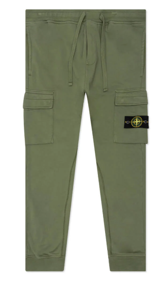 Stone Island Hoodie & Sweatpants Set Olive Green