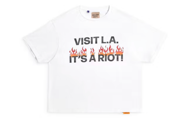 Gallery Dept. L.A. Riot T-shirt White
