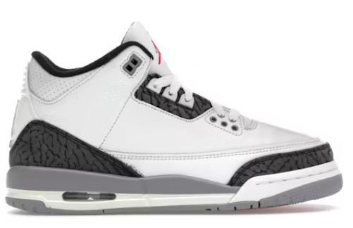 Jordan 3 Retro Cement Grey (GS)