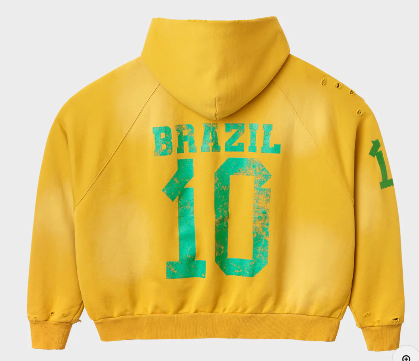 HMDD Brazil Zip Up Hoodie Rio Gold