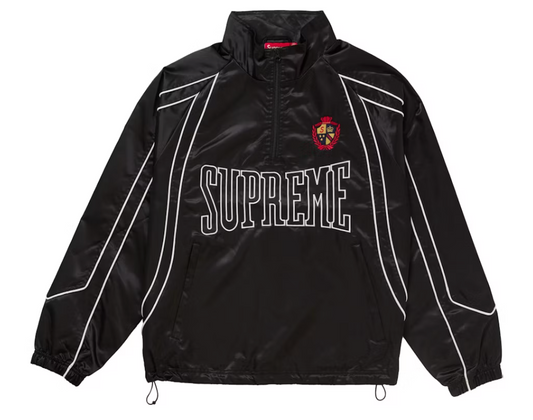 Supreme Satin Piping Pullover Black