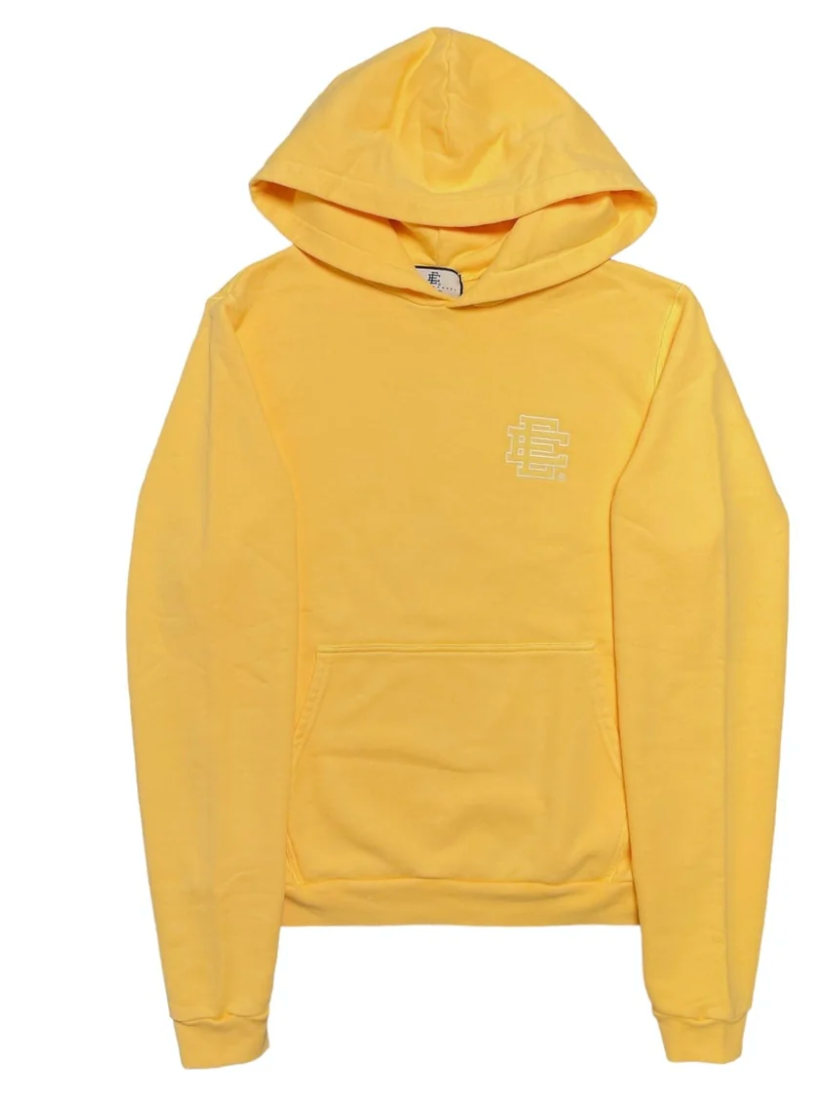 Eric Emanuel EE Basic Embroidered Hoodie & Sweatpants Set Yellow