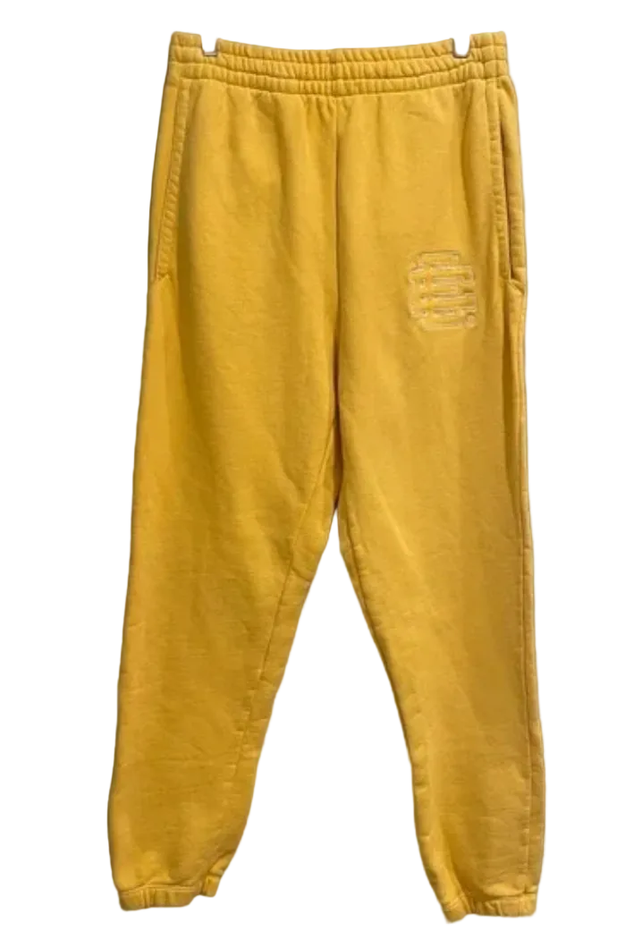 Eric Emanuel EE Basic Embroidered Hoodie & Sweatpants Set Yellow