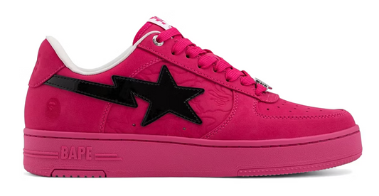 A Bathing Ape Bape Sta #4 Pink Black