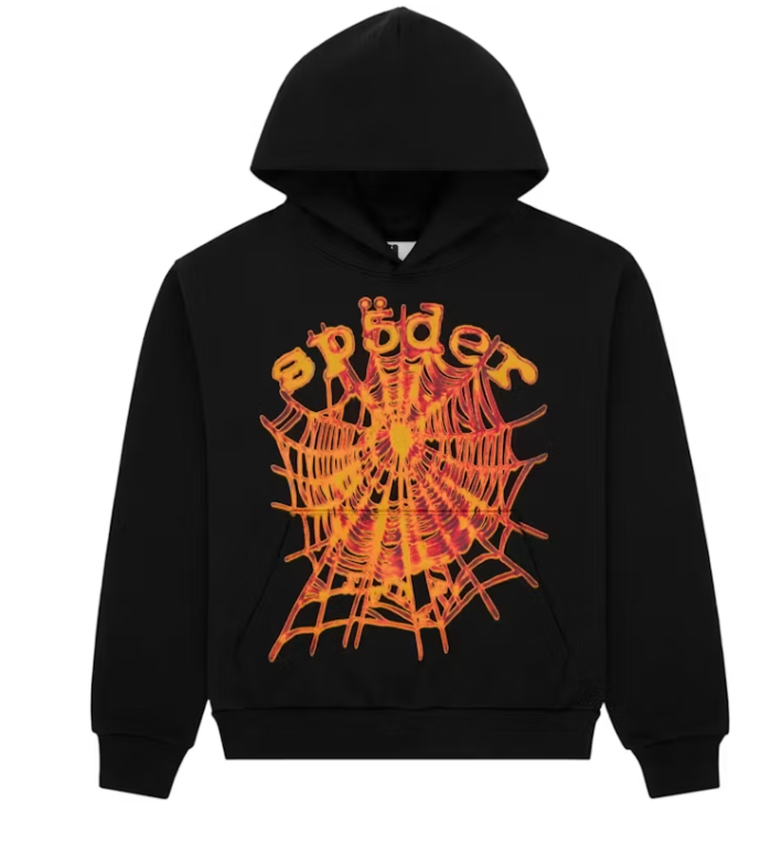 Sp5der OG Web V2 Hoodie & Sweatpants Set Black