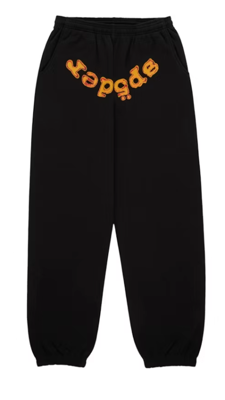 Sp5der OG Web V2 Hoodie & Sweatpants Set Black