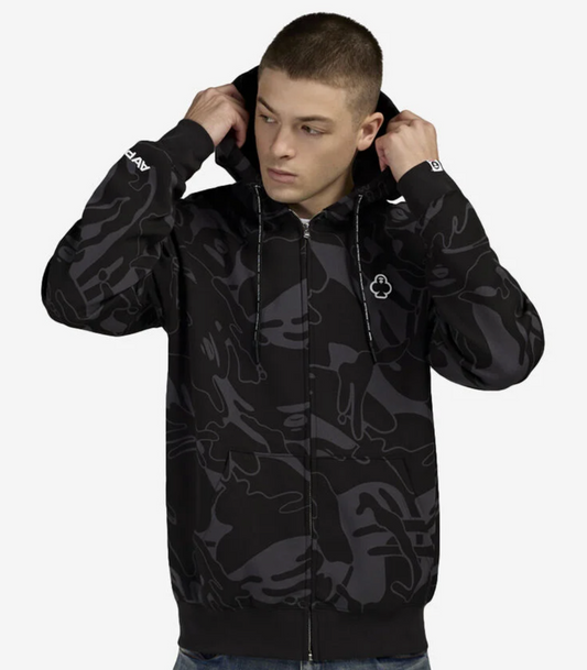 A Bathing Ape AAPE All Over Print Full-Zip Hoodie
