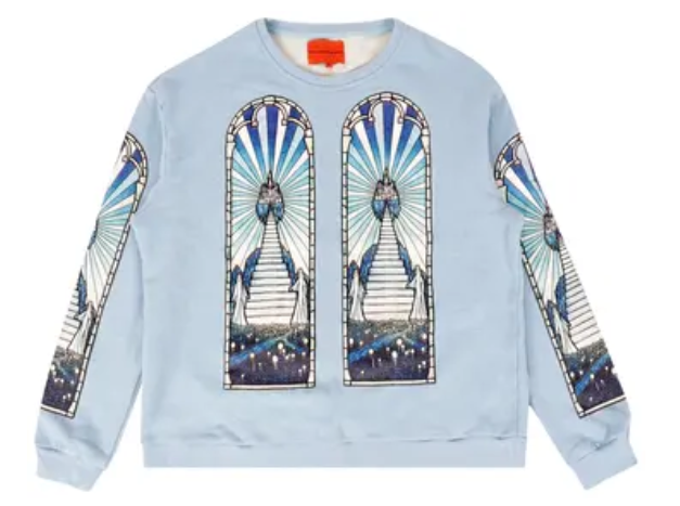 Who Decides War Final Destination Crewneck Sweater Marine