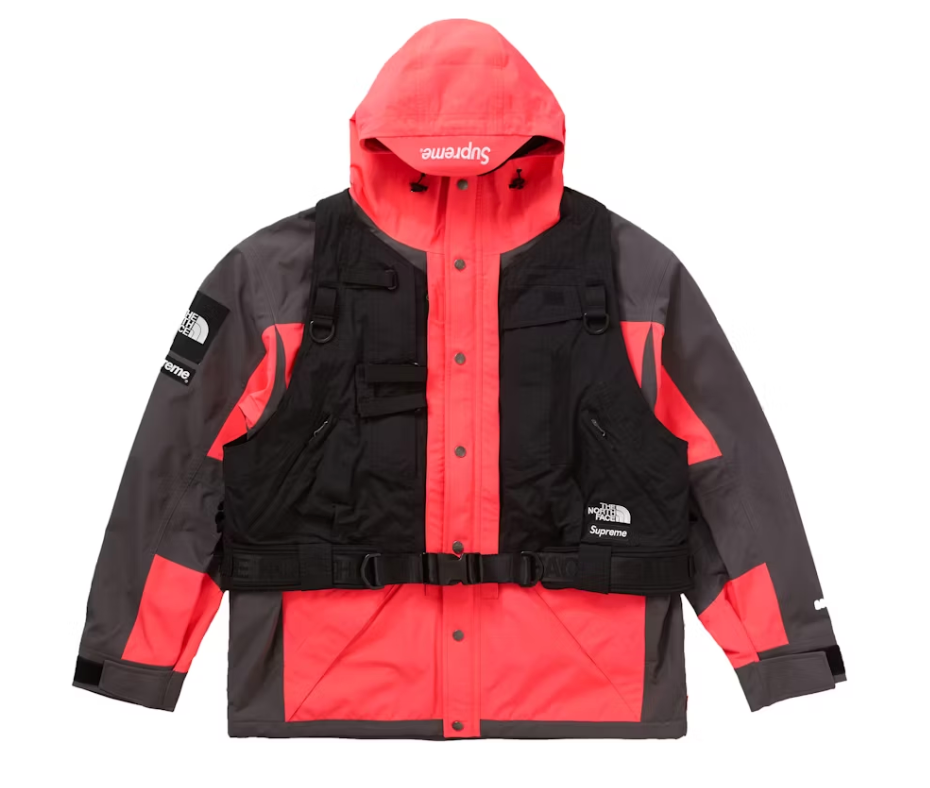 Supreme The North Face RTG Jacket + Vest Bright Red