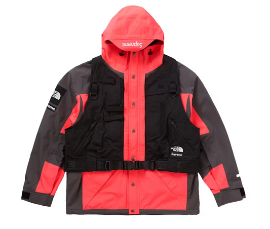 Supreme The North Face RTG Jacket + Vest Bright Red