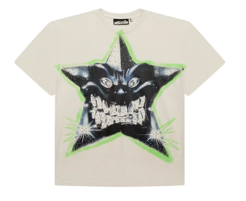 Hellstar Star T-Shirt White