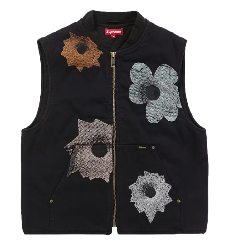 Supreme Nate Lowman Work Vest Black
