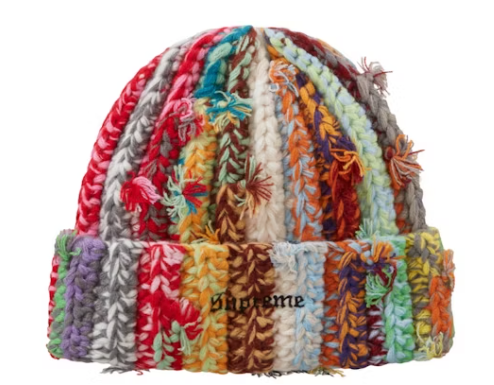 Supreme Hand Tied Beanie Multicolor