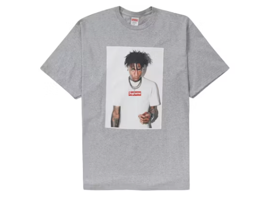 Supreme NBA Youngboy Tee Heather Grey