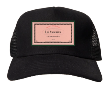 Amiri Les Amoureux Trucker Hat Black
