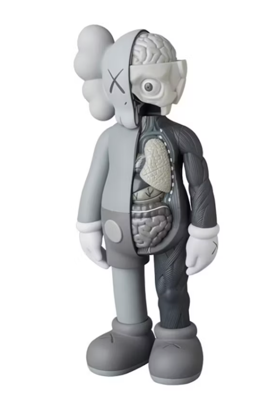 KAWS Companion Flayed Open Edition Vinyl Figure Grey