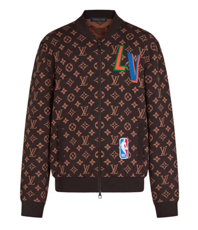Louis Vuitton x NBA Graphic Blouson Brown