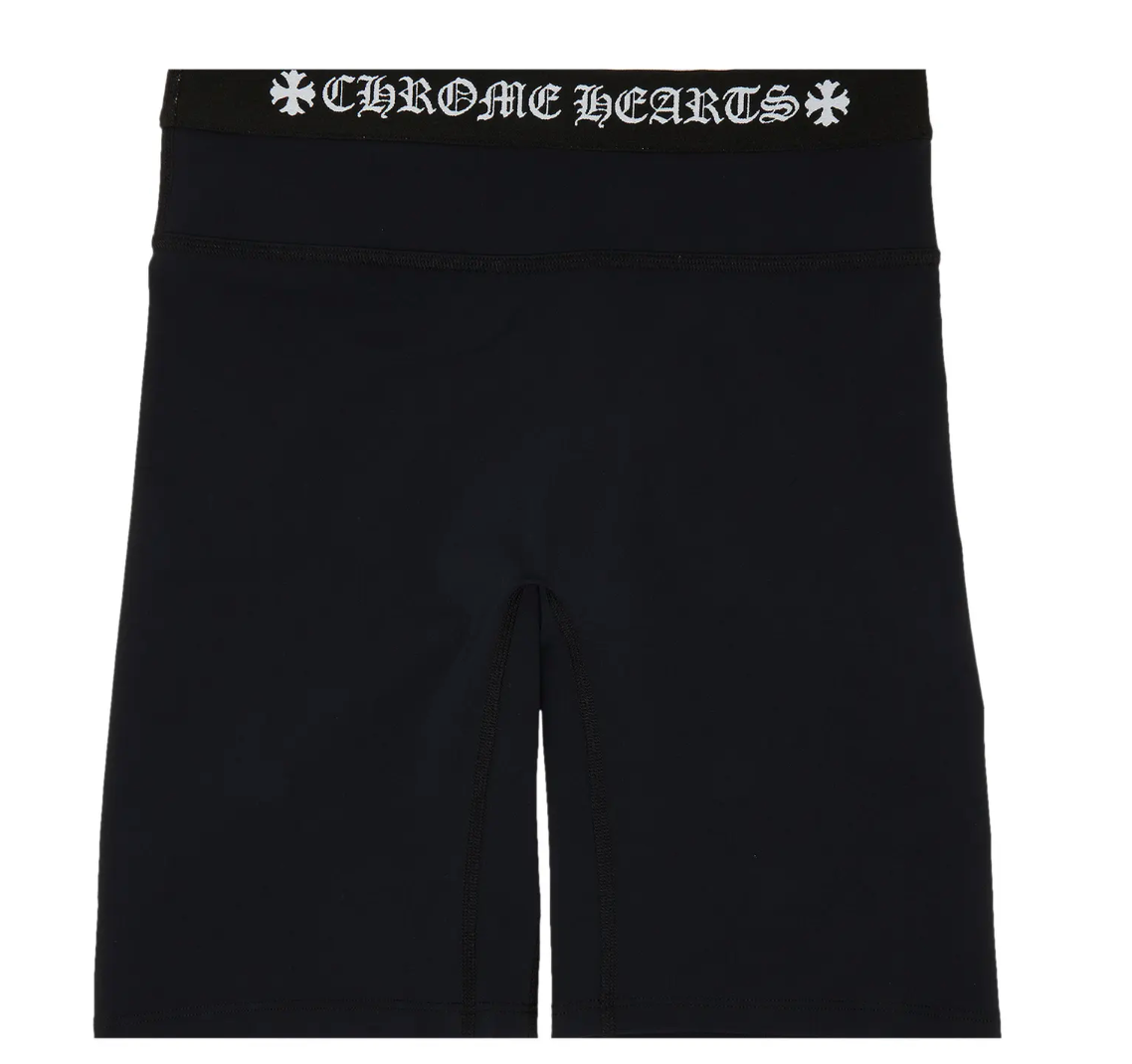 Chrome Hearts Biker Shorts Black
