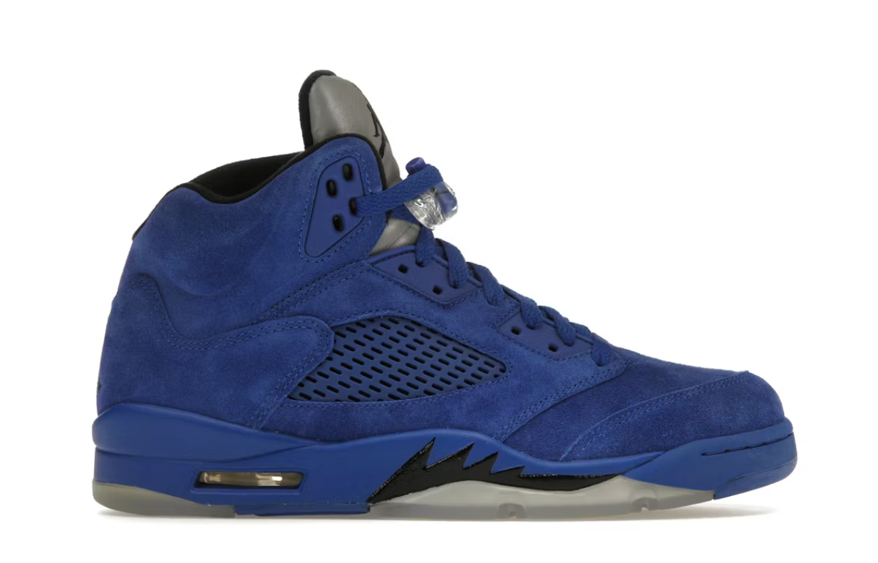 Jordan 5 Retro Blue Suede