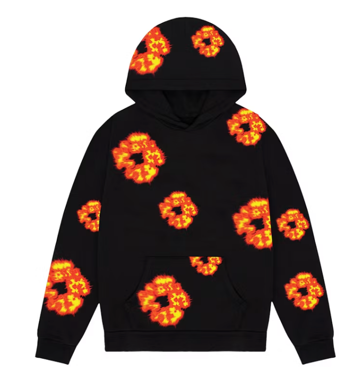 Denim Tears x Offset Wreath Hoodie Black