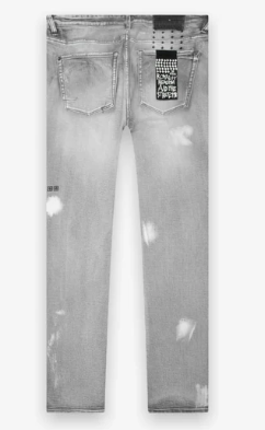 Ksubi Van Winkle Eratik Trashed Grey